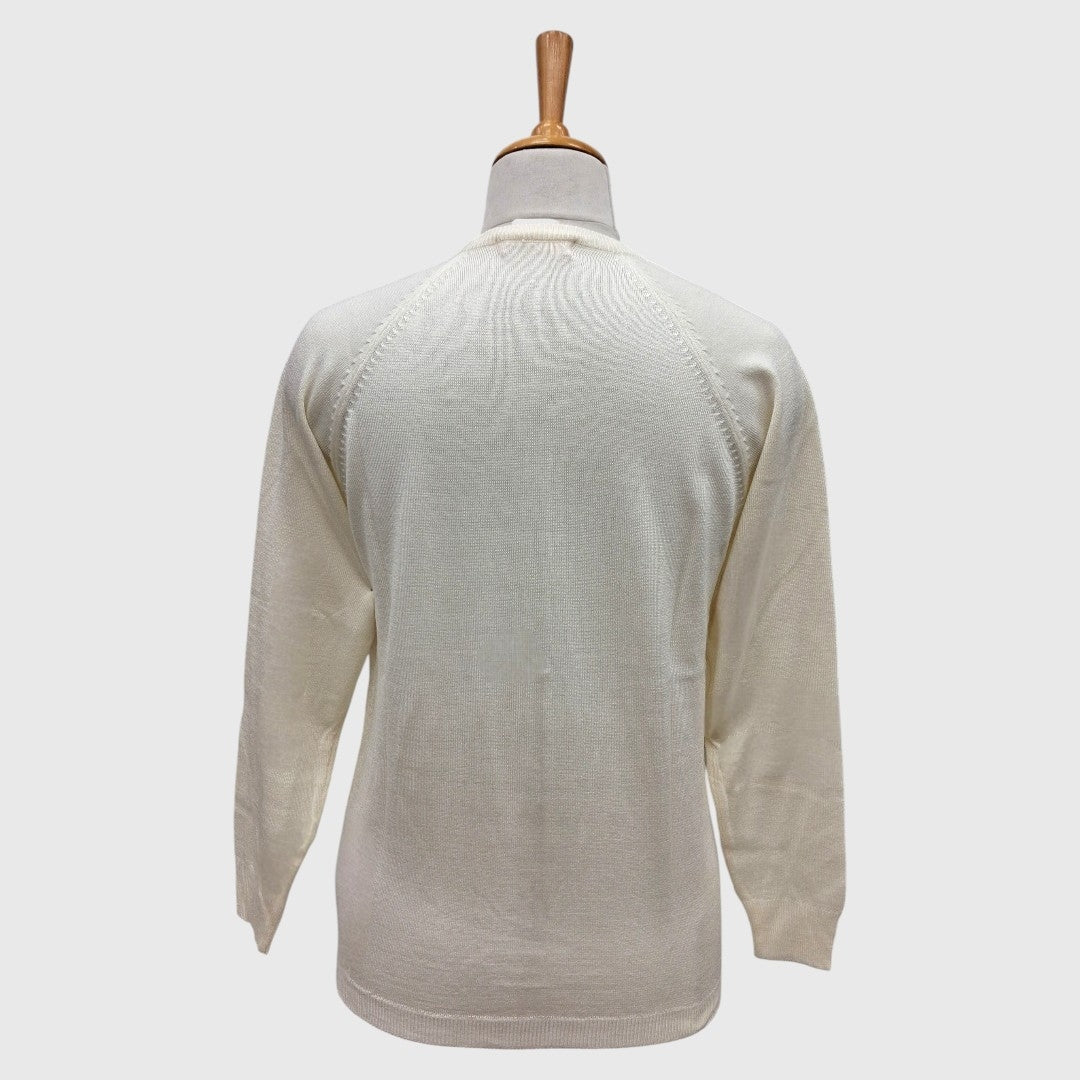 WOMEN'S R NECK CARDIGAN
