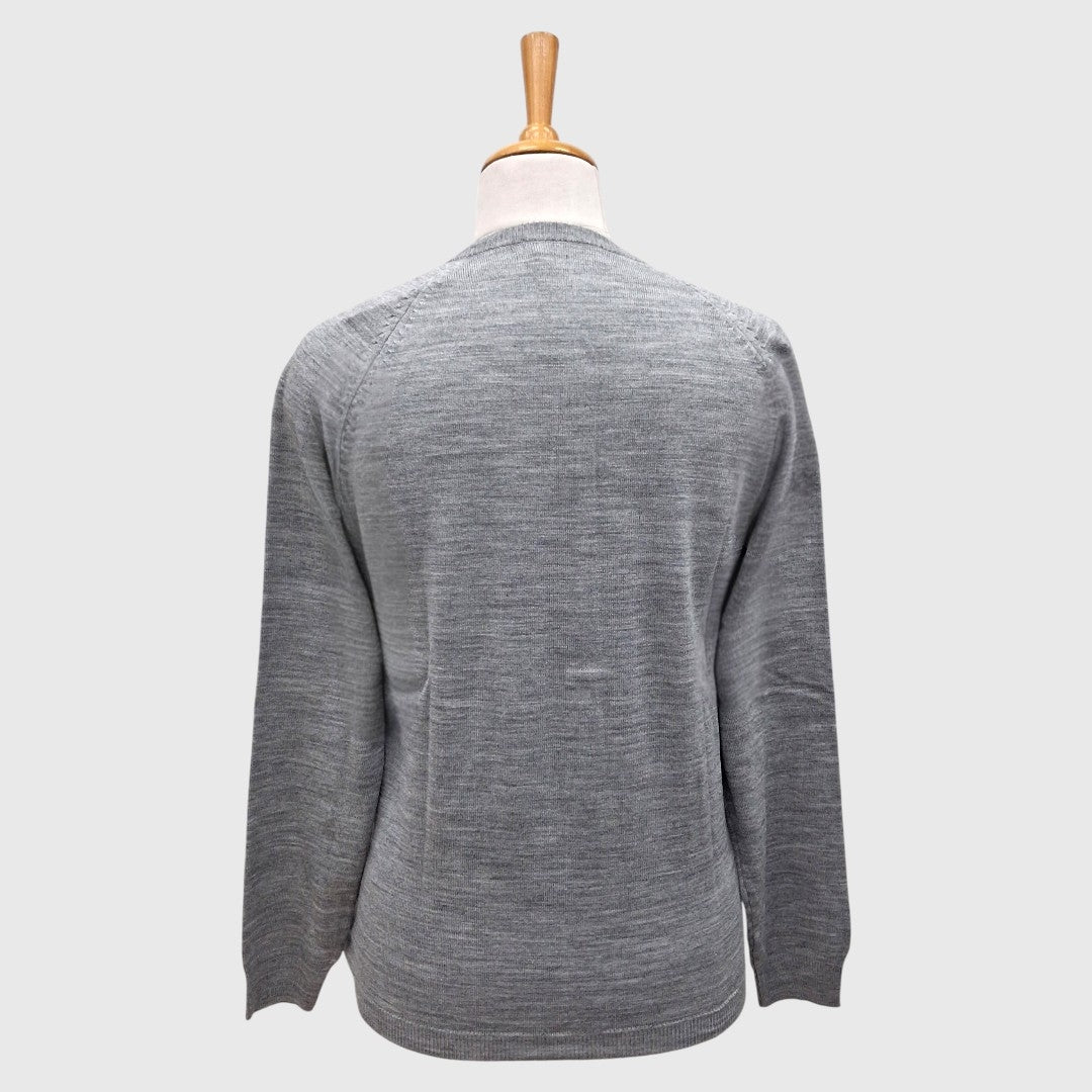 WOMEN'S R NECK CARDIGAN