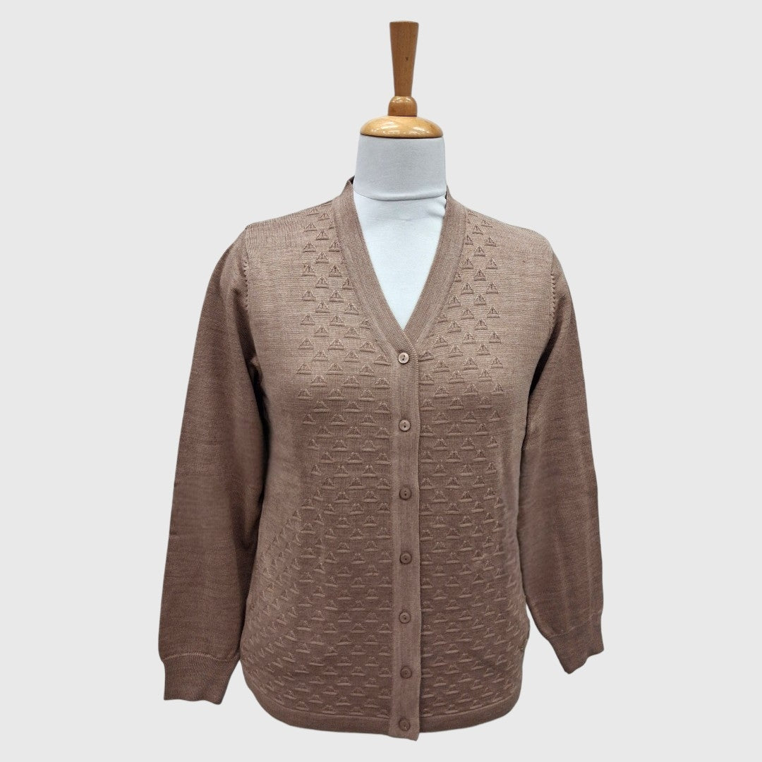 WOMEN'S V NECK CARDIGAN