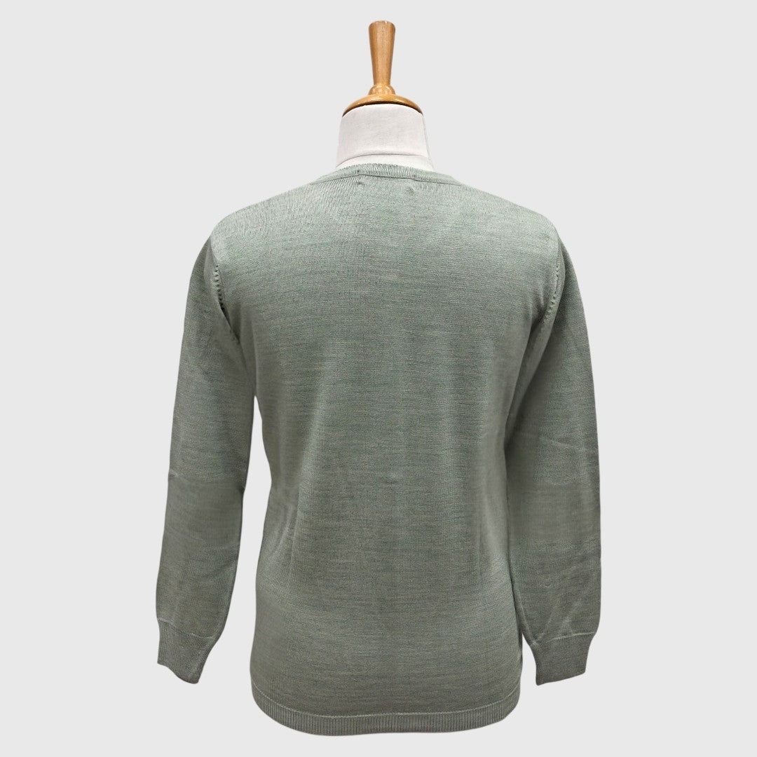 WOMEN'S R NECK CARDIGAN