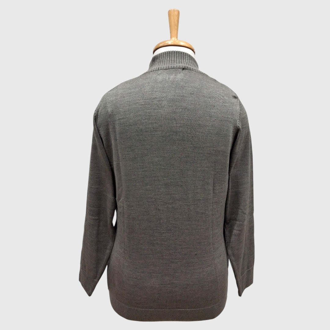 MEN'S FULL ZIP SWEATER