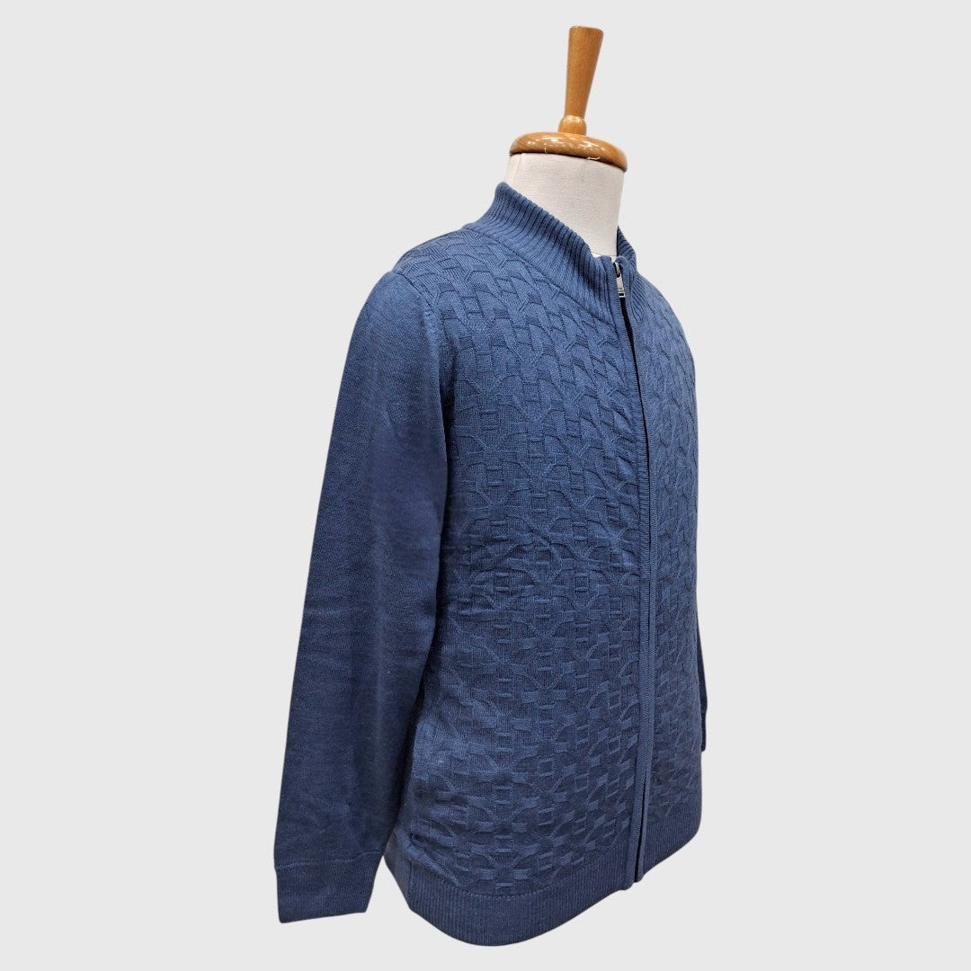 MEN'S FULL ZIP SWEATER