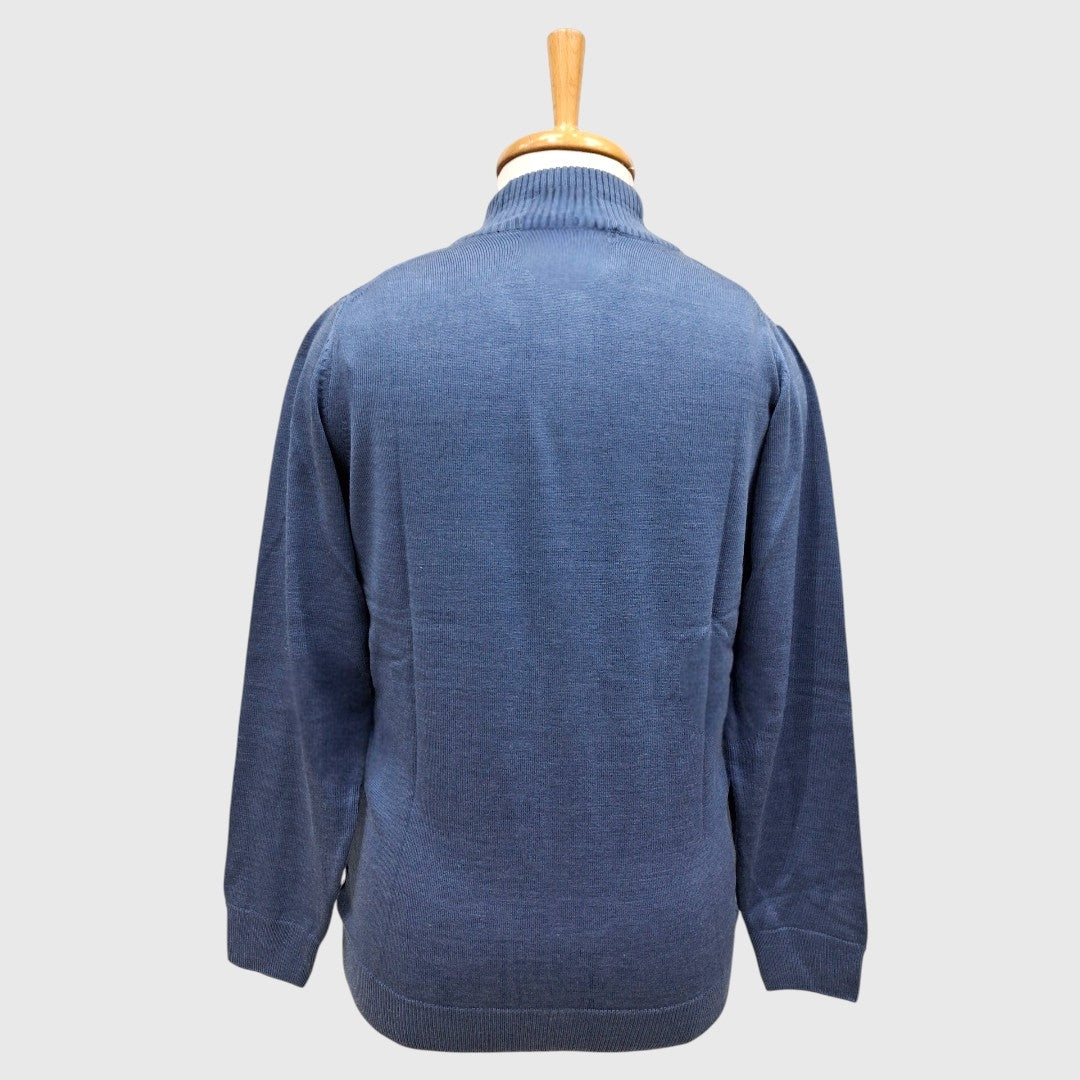 MEN'S FULL ZIP SWEATER