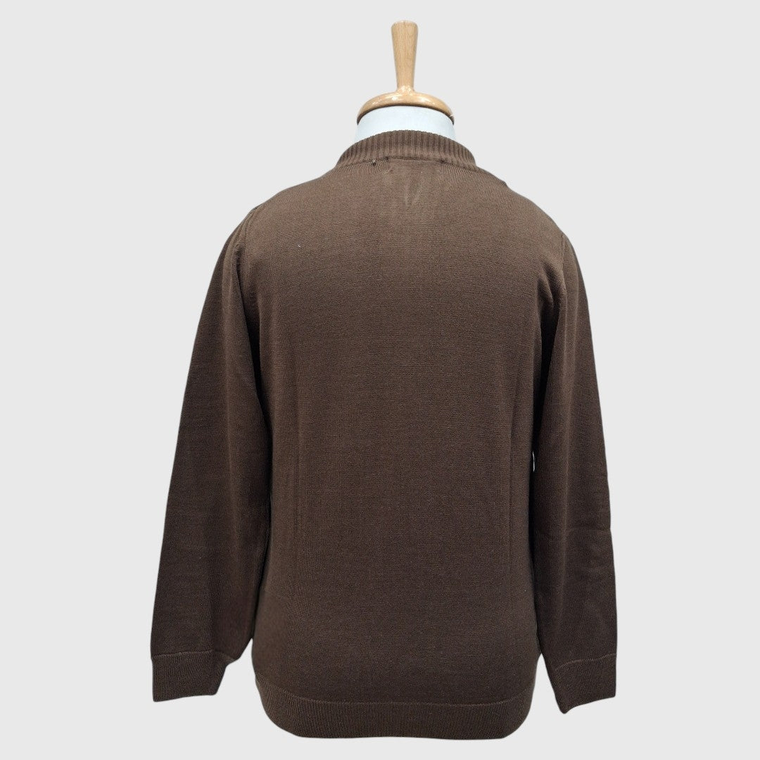 MEN'S FULL ZIP SWEATER