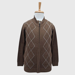 MEN'S FULL ZIP SWEATER
