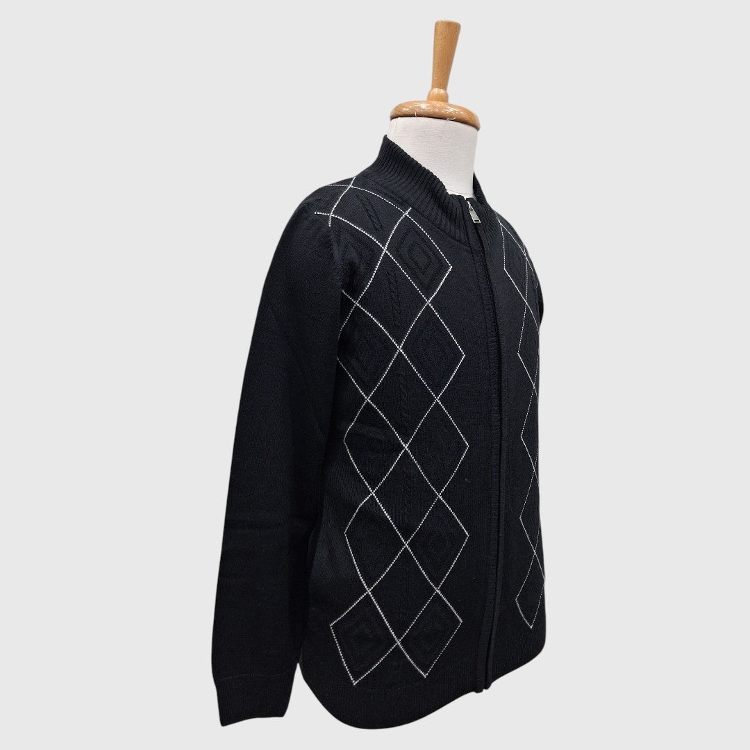 MEN'S FULL ZIP SWEATER