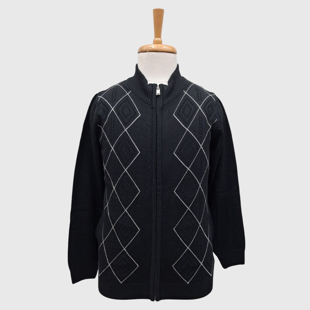 MEN'S FULL ZIP SWEATER