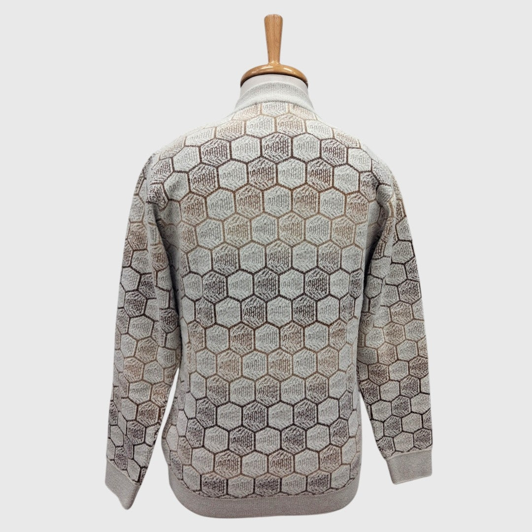 MEN'S FULL ZIP SWEATER