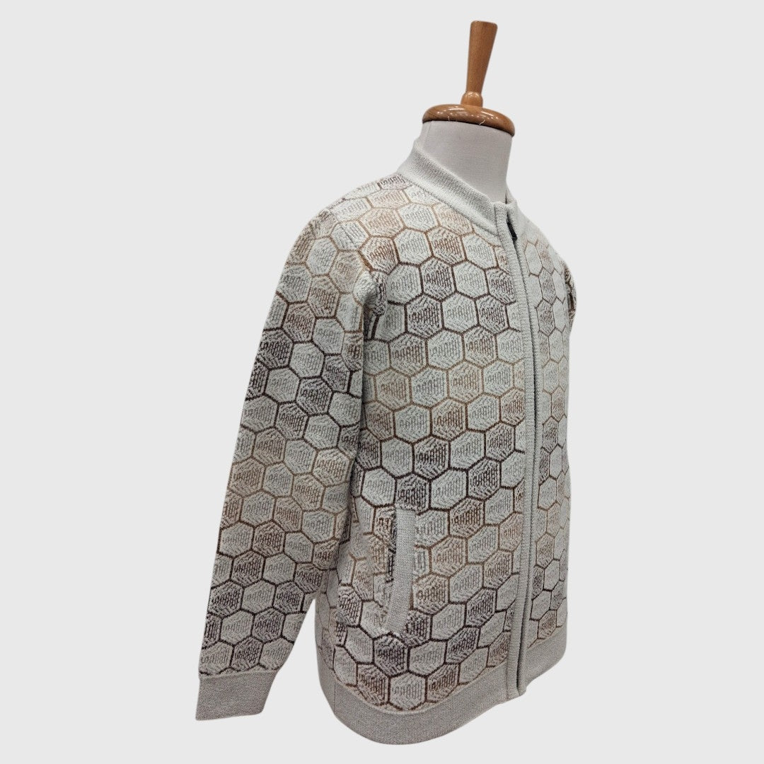 MEN'S FULL ZIP SWEATER