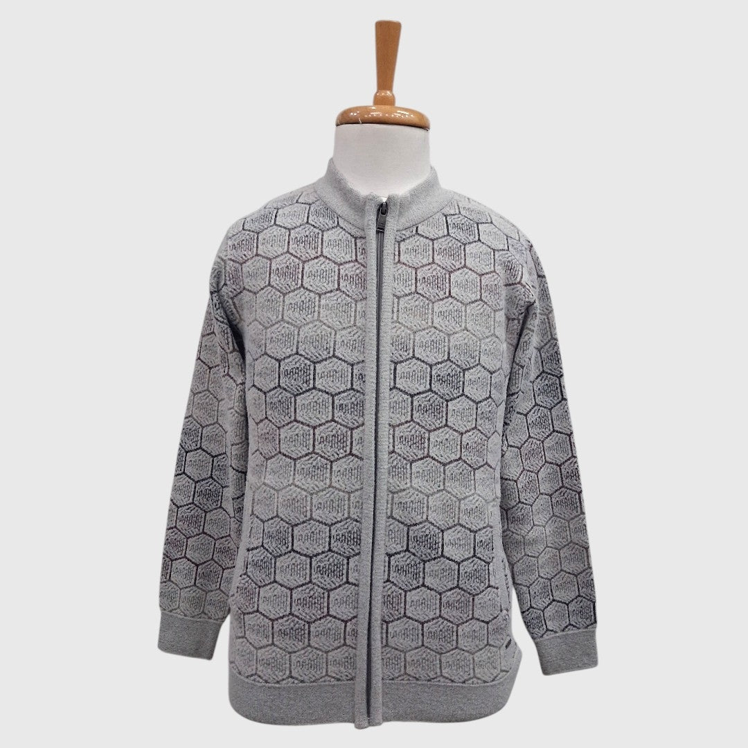 MEN'S FULL ZIP SWEATER