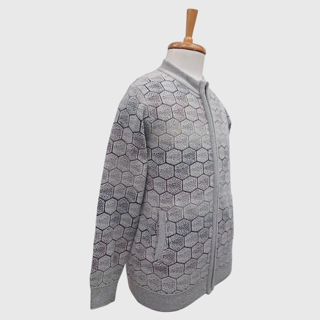 MEN'S FULL ZIP SWEATER