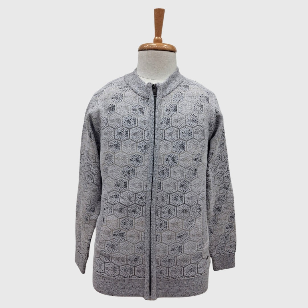 MEN'S FULL ZIP SWEATER