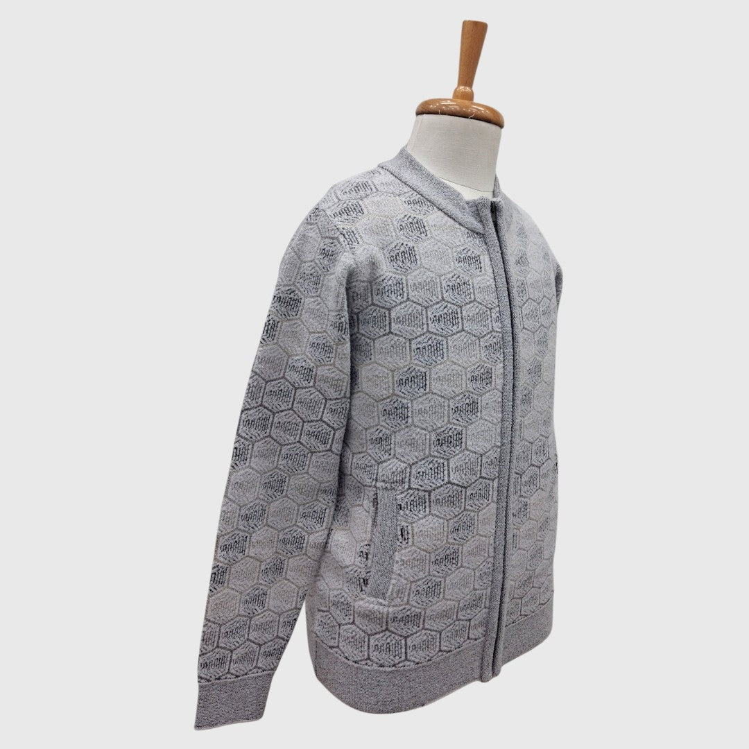 MEN'S FULL ZIP SWEATER