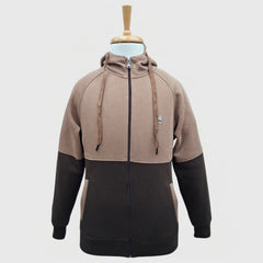 MEN'S WINTER SWEATSHIRT FULL ZIP WITH HOODIE