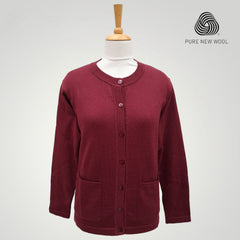 WOMEN'S PURE WOOL CARDIGAN