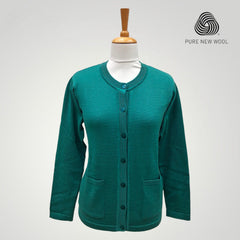 WOMEN'S PURE WOOL CARDIGAN