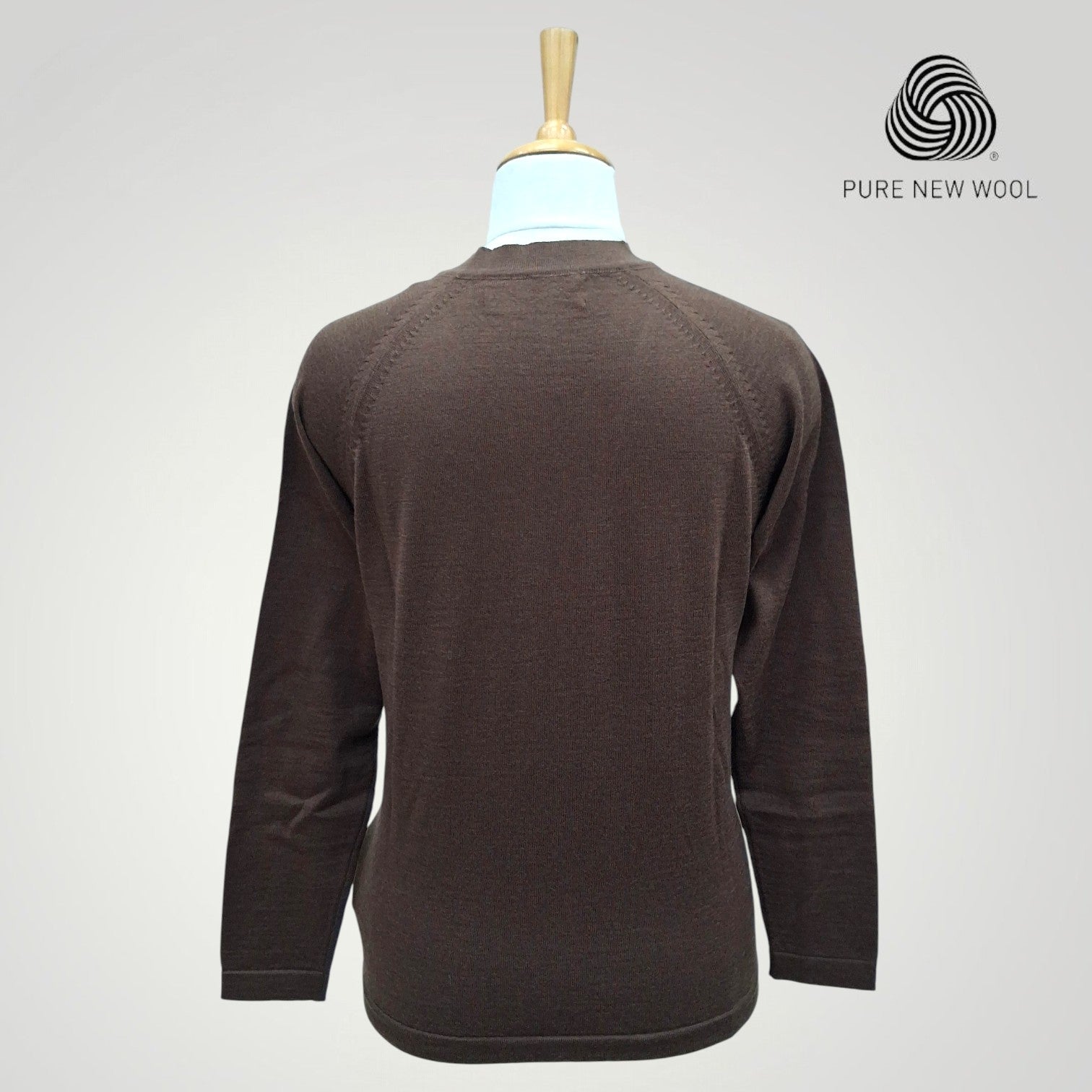 WOMEN'S V NECK CARDIGAN PURE WOOL