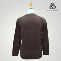 WOMEN'S V NECK CARDIGAN PURE WOOL