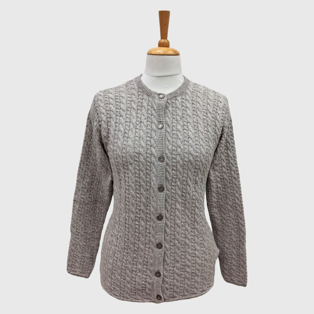 WOMEN'S LAMB'S WOOL CARDIGAN