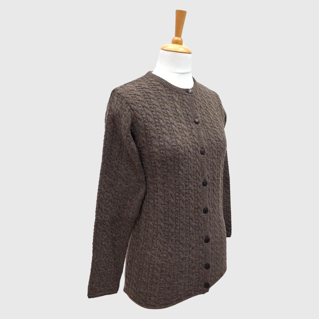 WOMEN'S LAMB'S WOOL CARDIGAN