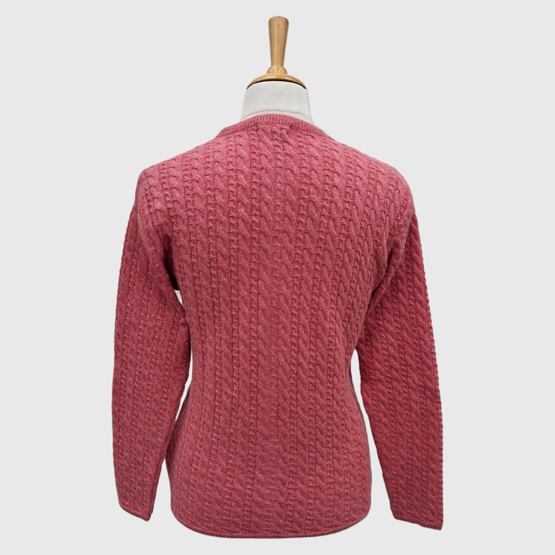 WOMEN'S LAMB'S WOOL CARDIGAN