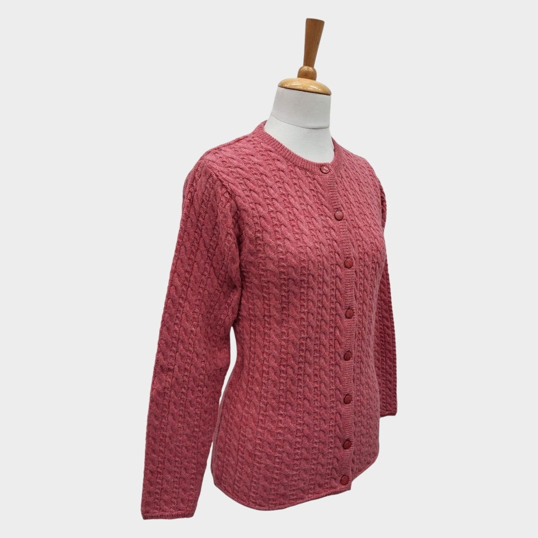 WOMEN'S LAMB'S WOOL CARDIGAN