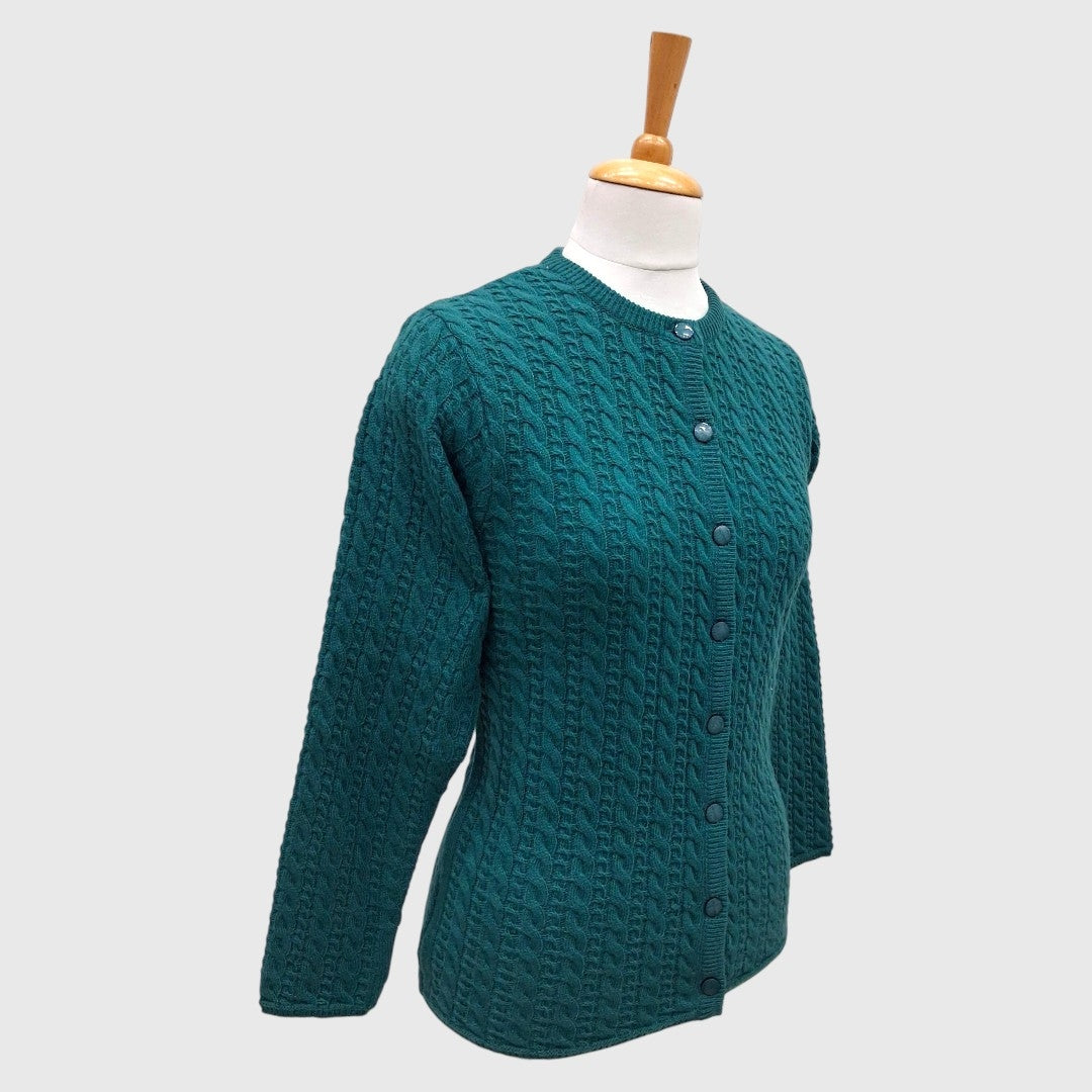 WOMEN'S LAMB'S WOOL CARDIGAN