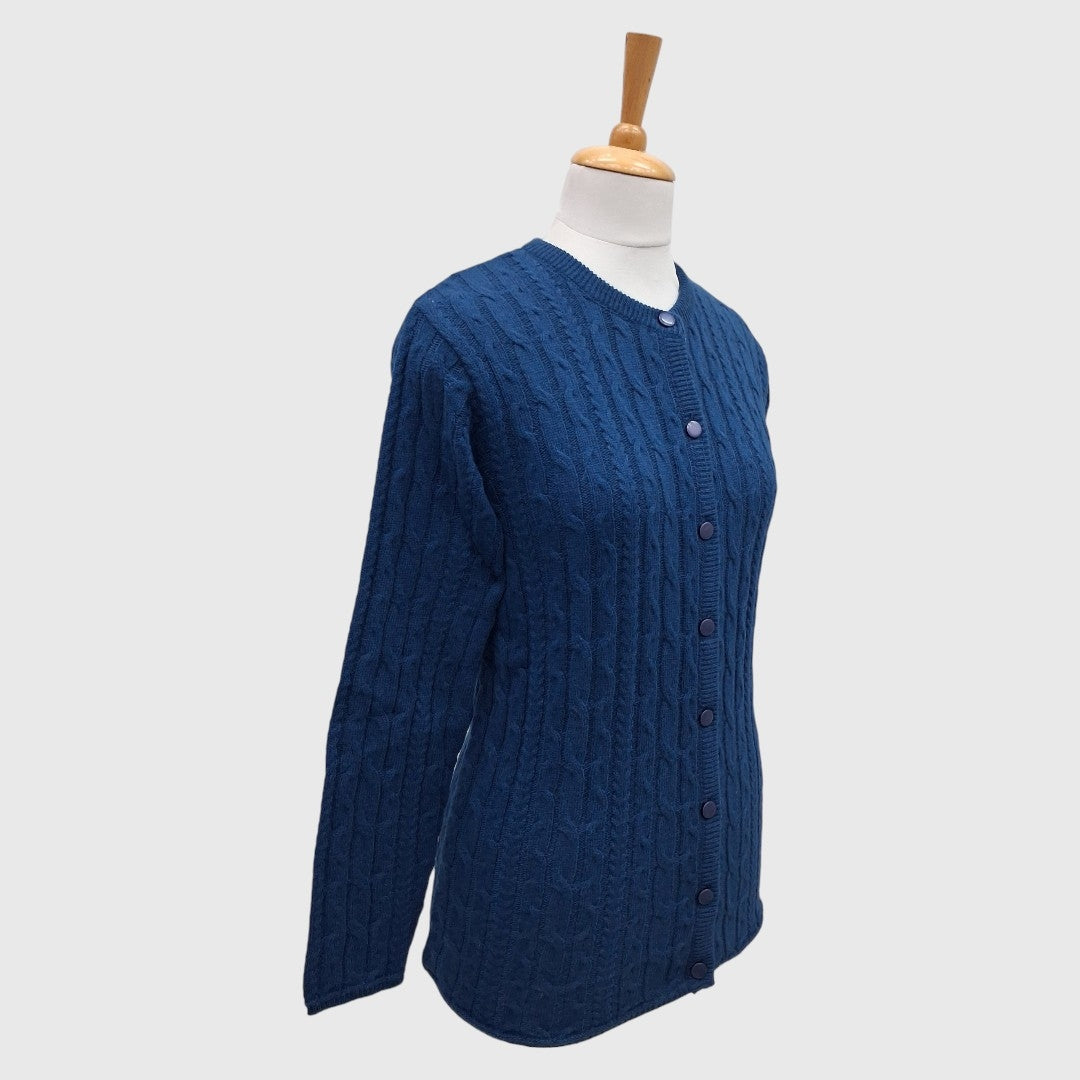 WOMEN'S LAMB'S WOOL CARDIGAN