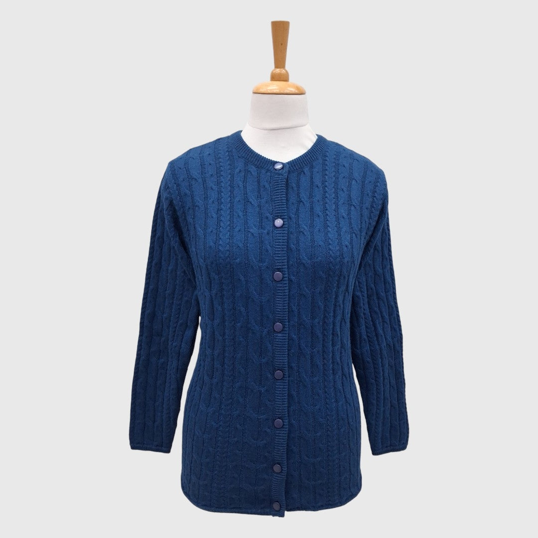 WOMEN'S LAMB'S WOOL CARDIGAN