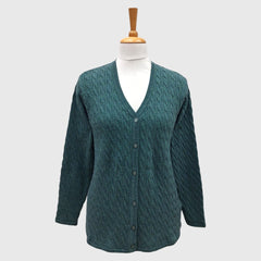 WOMEN'S LAMB'S WOOL CARDIGAN
