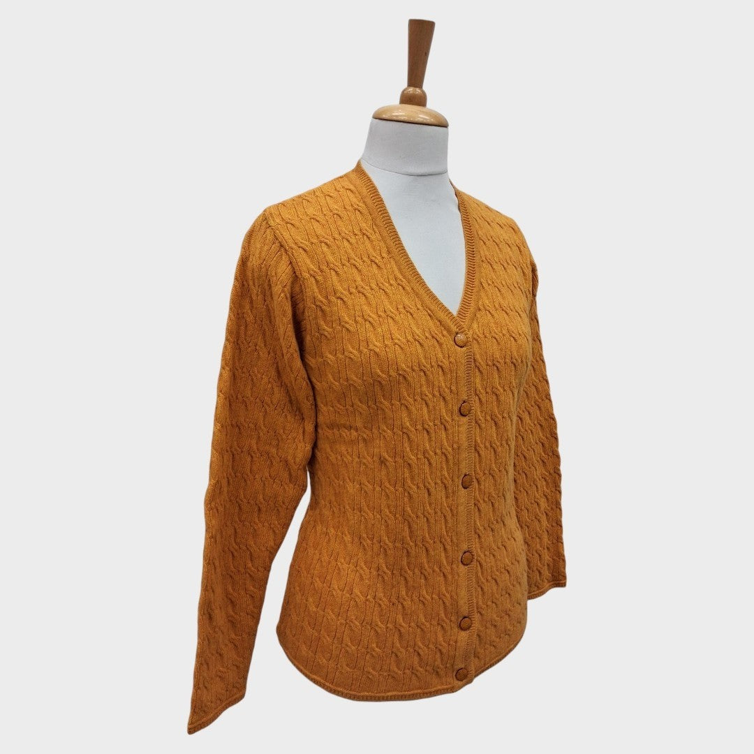 WOMEN'S LAMB'S WOOL CARDIGAN