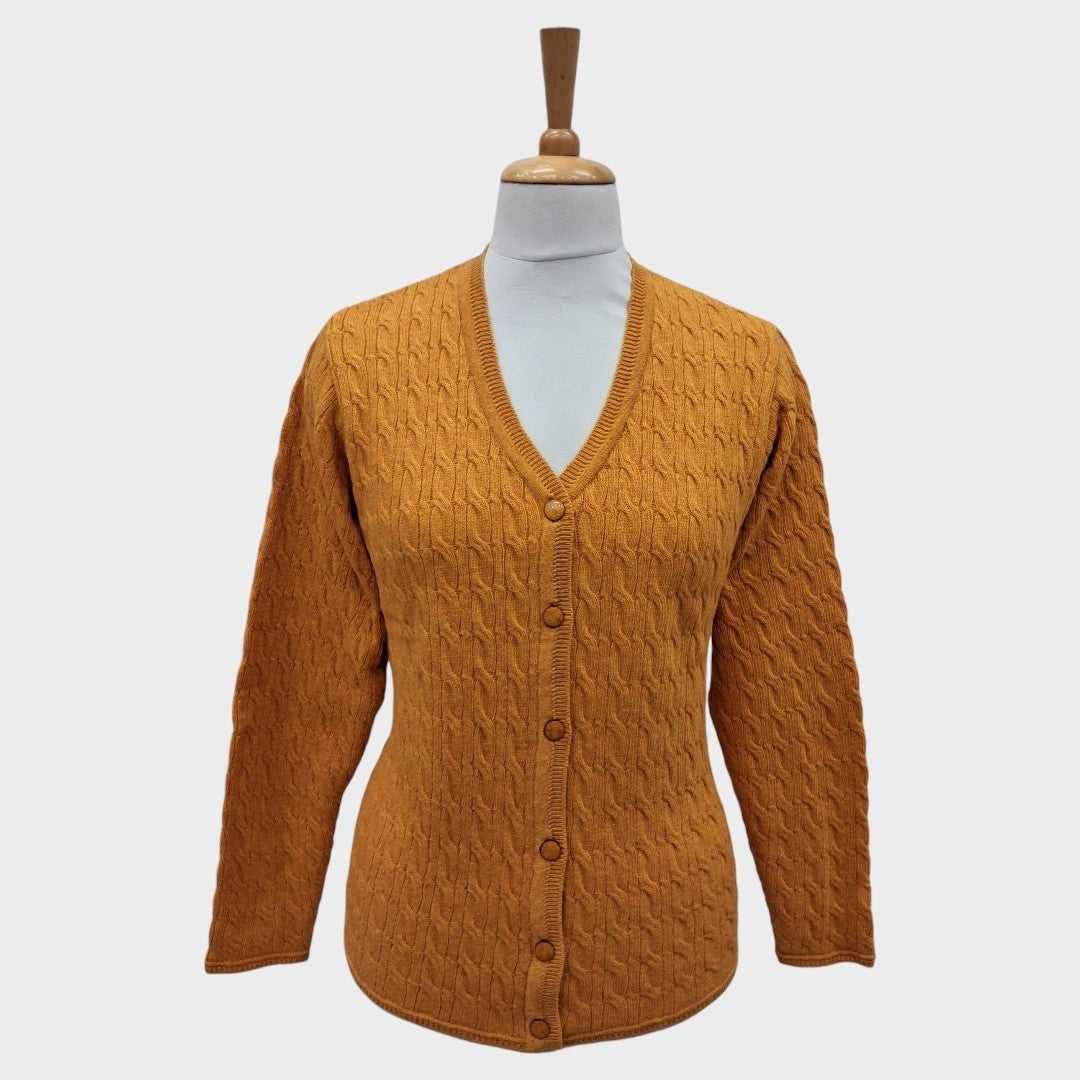 WOMEN'S LAMB'S WOOL CARDIGAN