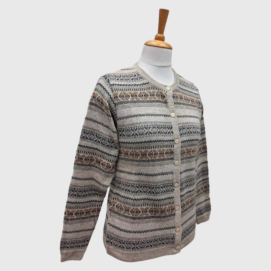 WOMEN'S LAMB'S WOOL CARDIGAN