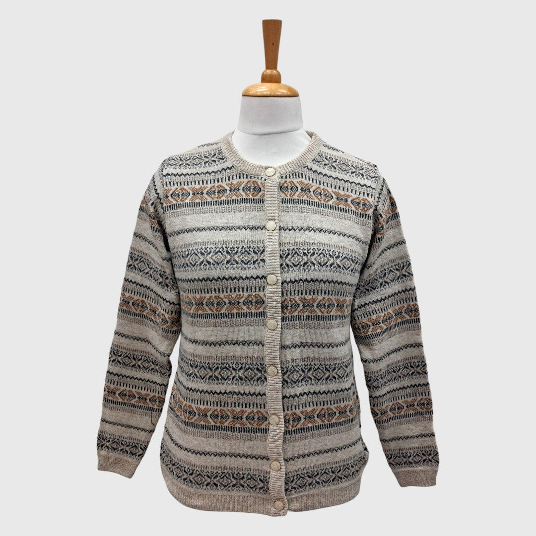 WOMEN'S LAMB'S WOOL CARDIGAN