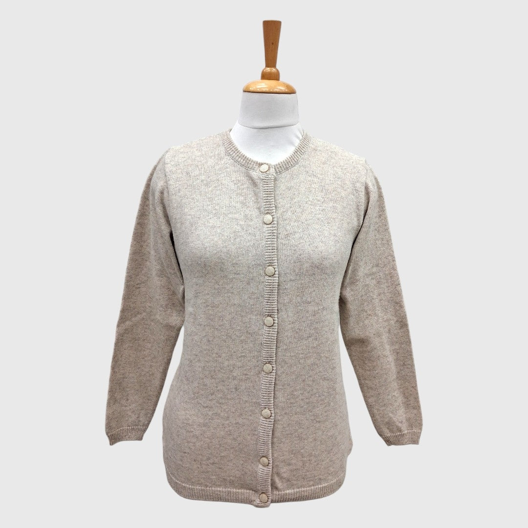 WOMEN'S LAMB'S WOOL CARDIGAN