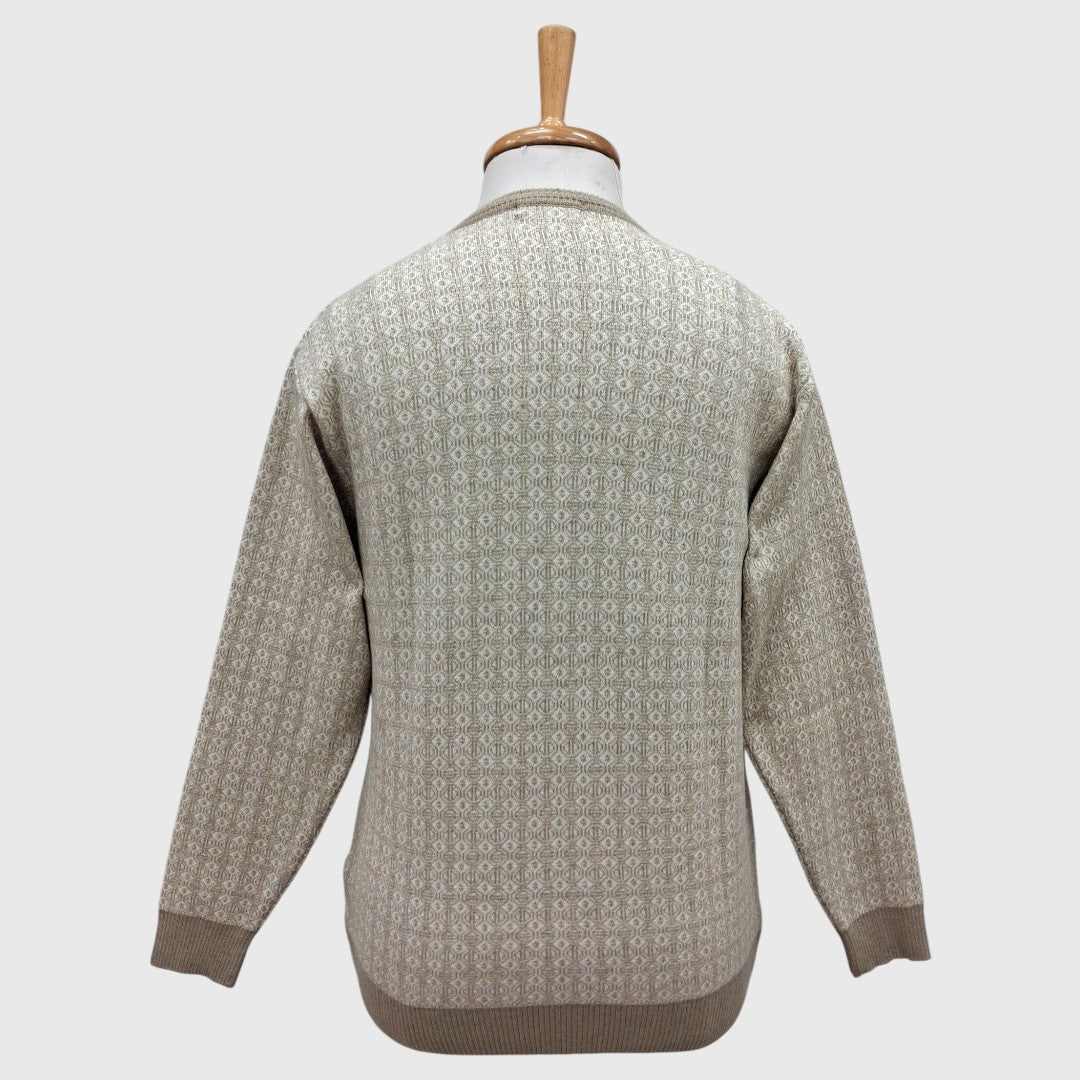 MEN'S ACRO WOOL FULL SLEEVES V NECK SWEATER