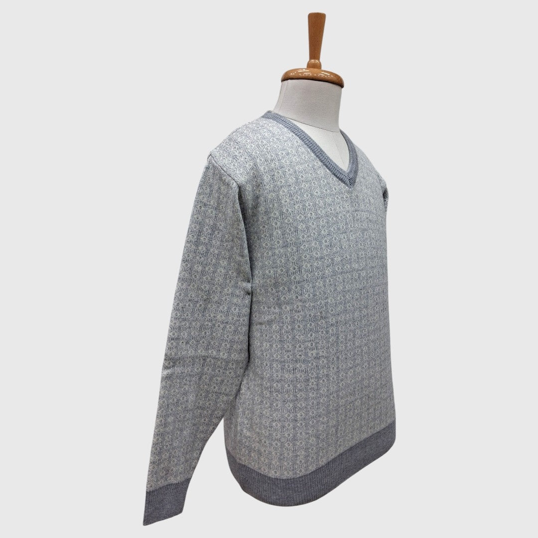 MEN'S ACRO WOOL FULL SLEEVES V NECK SWEATER