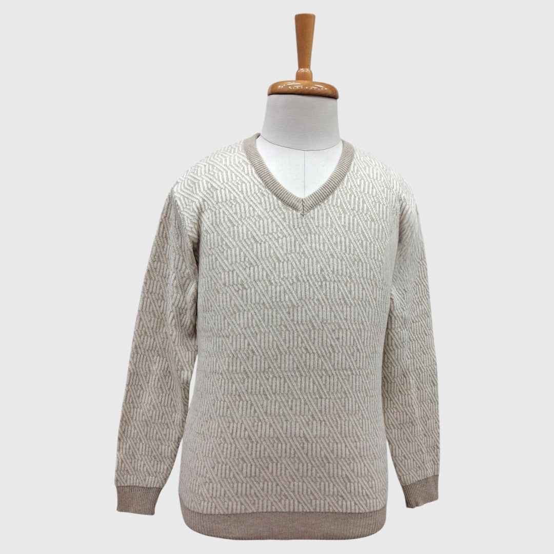MEN'S V NECK SWEATER