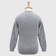 MEN'S PURE WOOL V NECK SWEATER