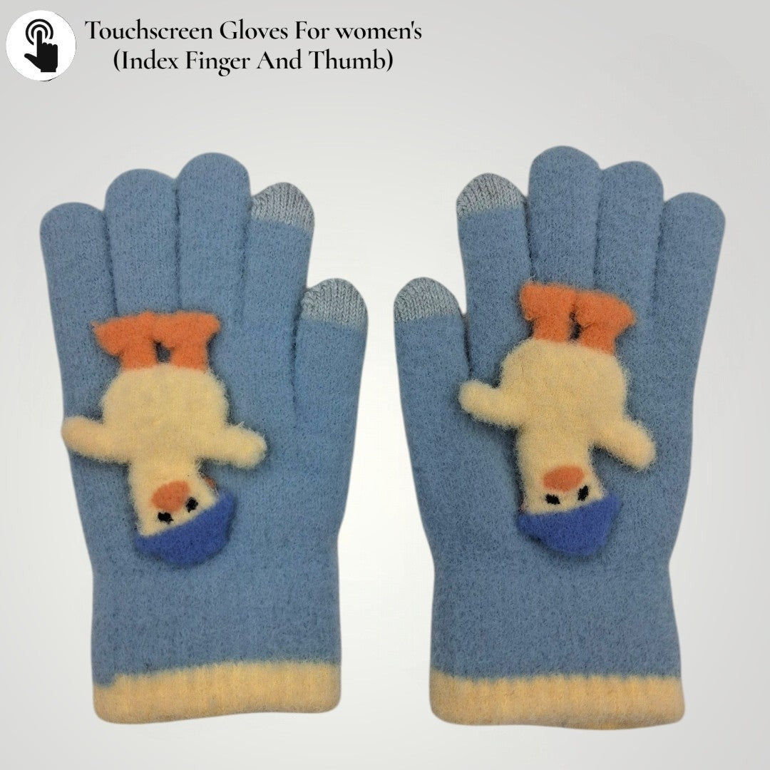 GLOVES TOUCHSCREEN / ACRO WOOL / WOMEN'S