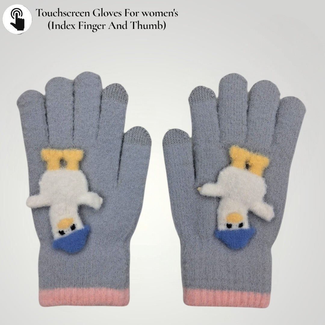GLOVES TOUCHSCREEN / ACRO WOOL / WOMEN'S
