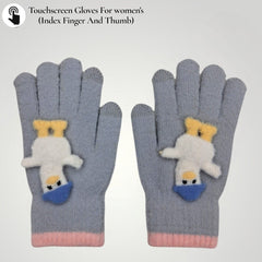 GLOVES TOUCHSCREEN / ACRO WOOL / WOMEN'S