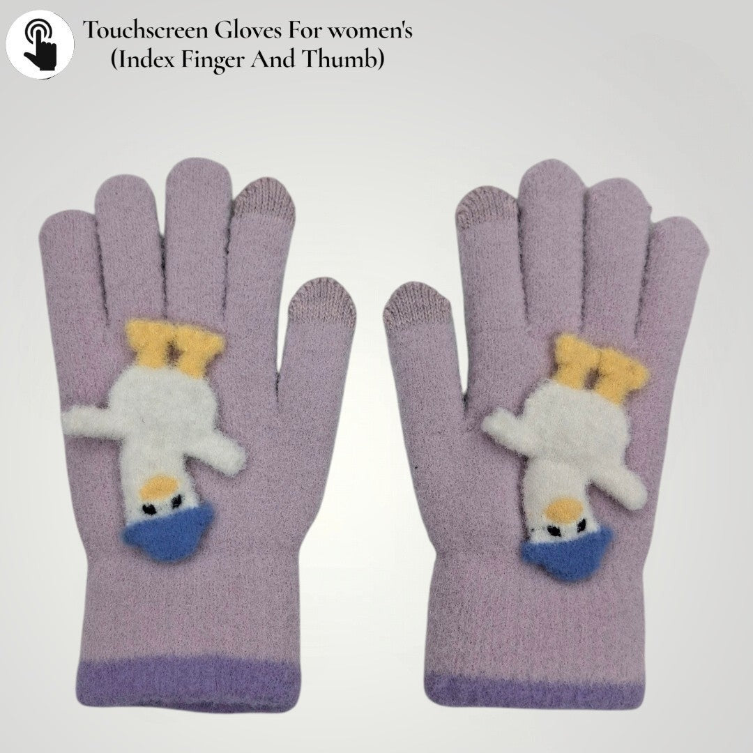 GLOVES TOUCHSCREEN / ACRO WOOL / WOMEN'S