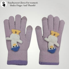 GLOVES TOUCHSCREEN / ACRO WOOL / WOMEN'S