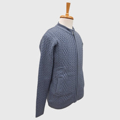 MEN'S FULL ZIP ACRO WOOL SWEATER