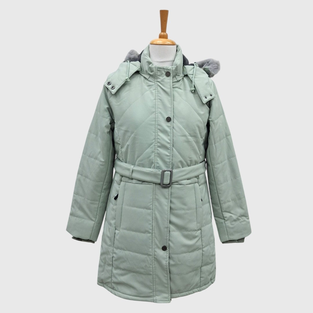 Women's Insulated Fleece Jacket Snow and Wind Resistance
