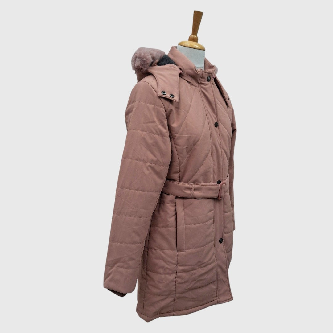 Women's Insulated Fleece Jacket Snow and Wind Resistance