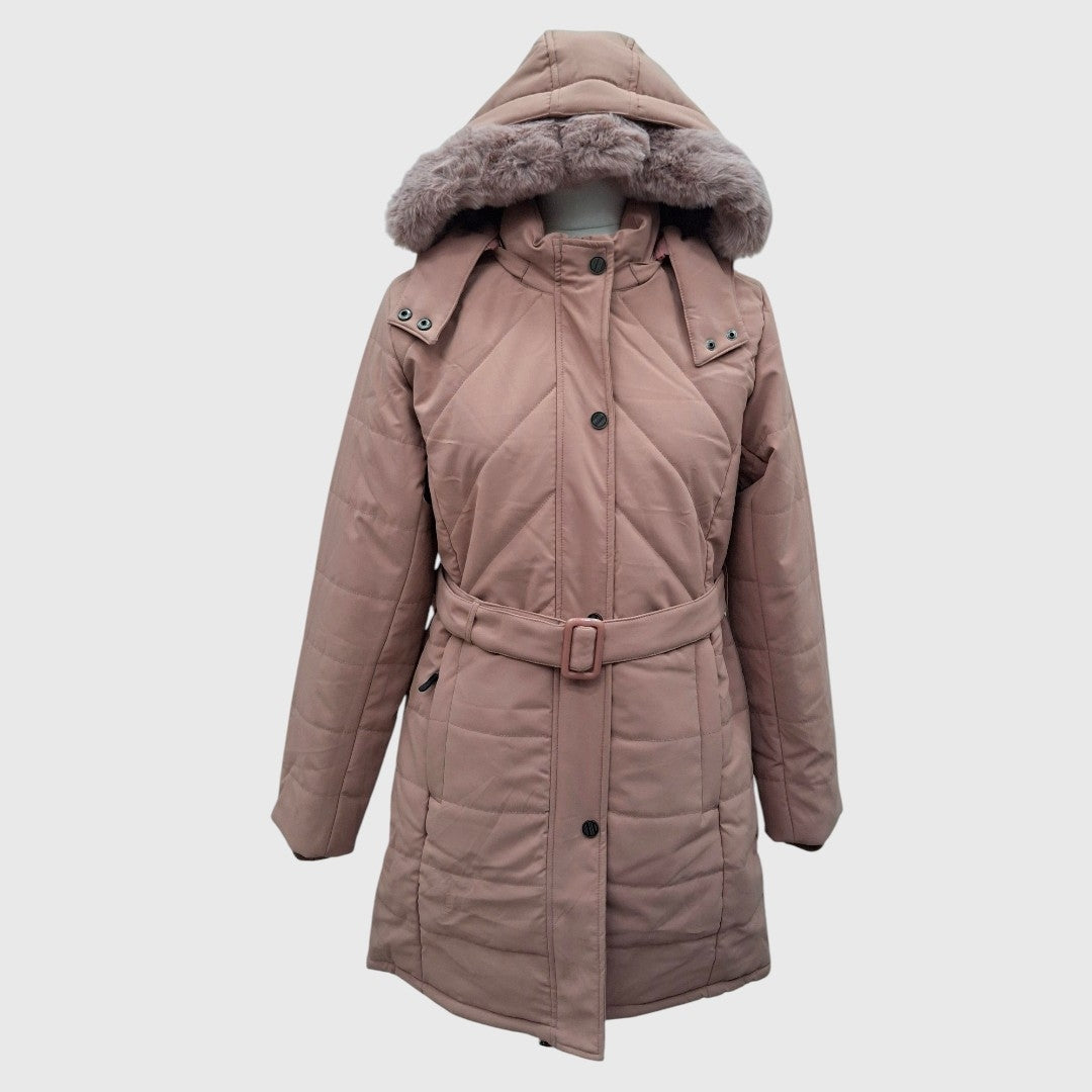 Women's Insulated Fleece Jacket Snow and Wind Resistance