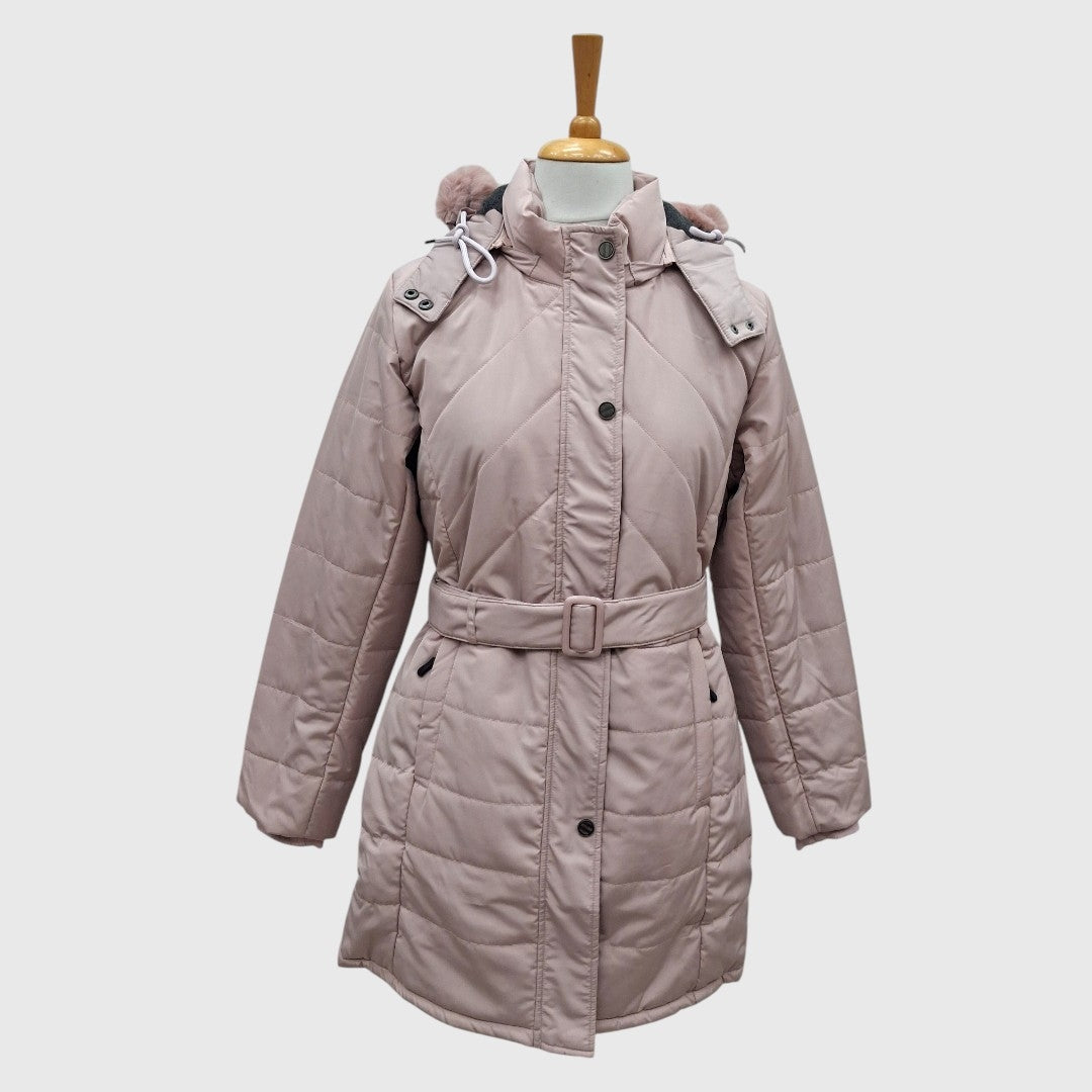Women's Insulated Fleece Jacket Snow and Wind Resistance