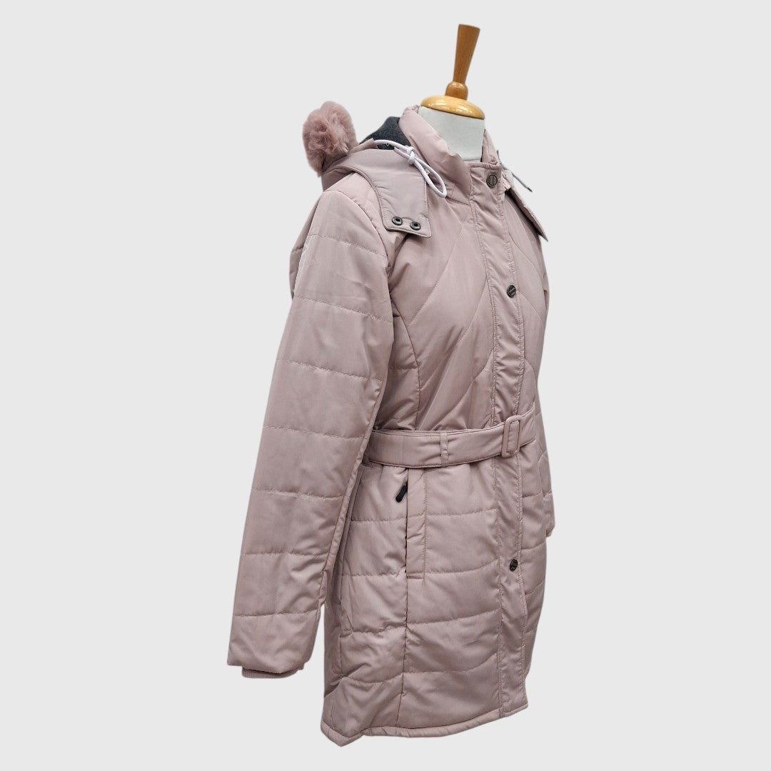 Women's Insulated Fleece Jacket Snow and Wind Resistance